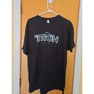 Rare Disney Tron Legacy Imax Movie Promo T-Shirt XL Black